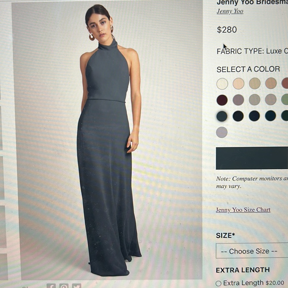 Jenny Yoo halter dress